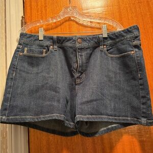 Old Navy Dark Blue Jean Shorts